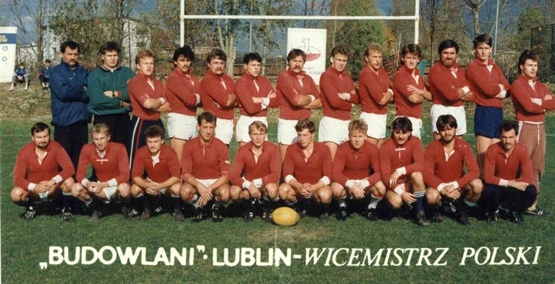 Budowlani Lublin - Wicemistrz Polski 1990